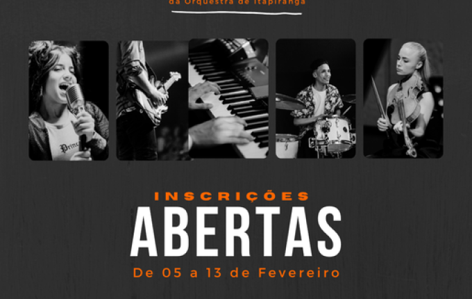 Escolinhas de música de Itapiranga e São João do Oeste estão com inscrições abertas