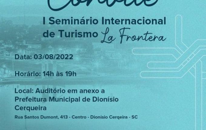 1º Seminário Internacional de Turismo ocorre nesta quarta-feira, 03