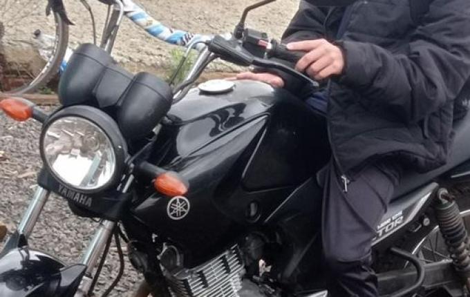 Motocicleta furtada em Campo Erê é recuperada no sudoeste do Paraná