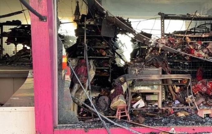 Incêndio em São Miguel do Oeste leva à interdição de prédio afetado