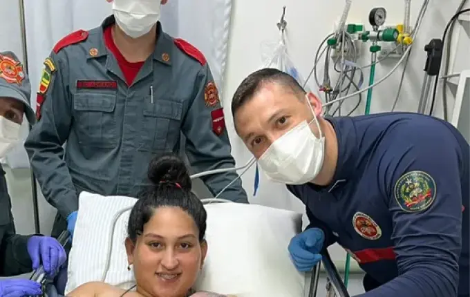 Mais de 100 bebês nasceram com ajuda dos bombeiros em SC em 2026