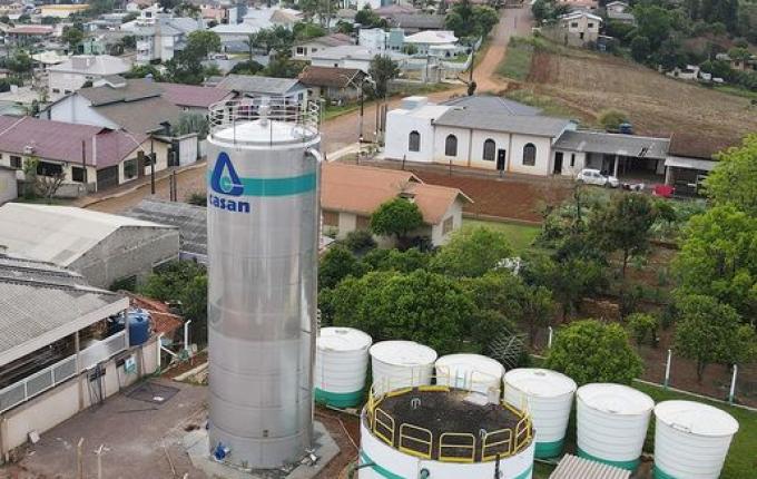 Novos reservatórios ampliam capacidade de armazenamento de água em Iporã do Oeste