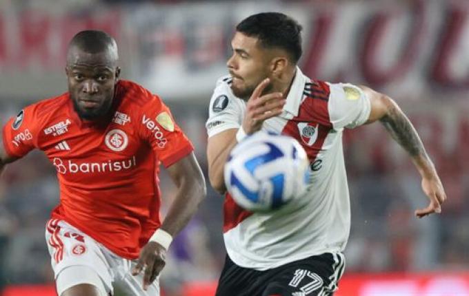 VÍDEO: Inter leva a virada e perde para o River Plate pela Libertadores