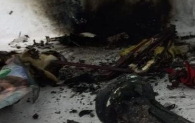 Homem é detido por atear fogo em foto de Bolsonaro em SC