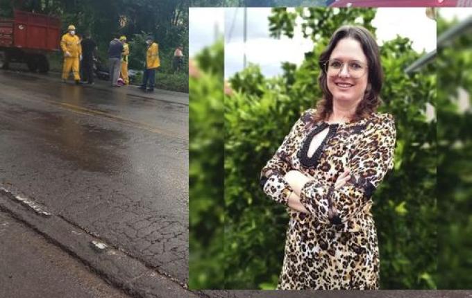 Motociclista morre após colidir com máquina agrícola na BR-282