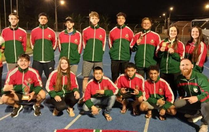 Itapiranga conquista medalhas nos Joguinhos Abertos de SC