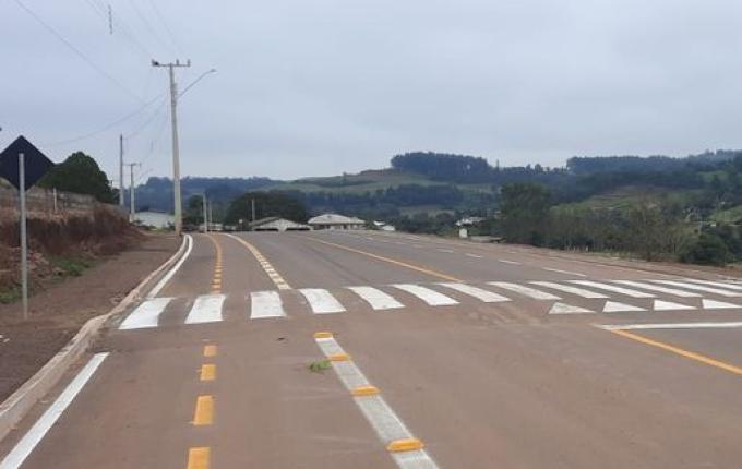 Pavimentação asfáltica entre SJO à Linha Fortaleza é concluída