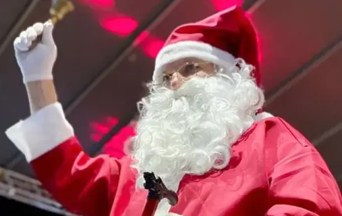 Papai Noel é agredido na Serra Gaúcha