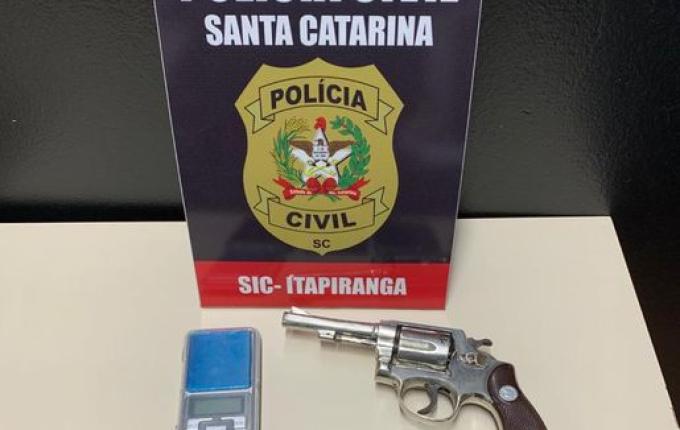 Investigado por tráfico de drogas é preso em Guaraciaba