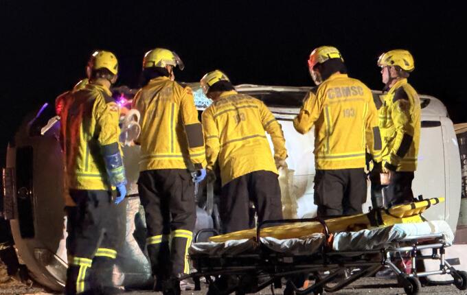 Acidente na BR-163 deixa motorista ferido em São Miguel do Oeste