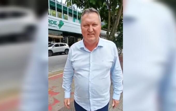 Prefeito de São João do Oeste anuncia aprovação de projeto do Estrada Boa Rural