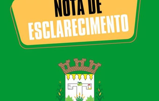 Prefeitura de Tunápolis divulga nota de esclarecimento sobre Operação "Teto de Vidro"