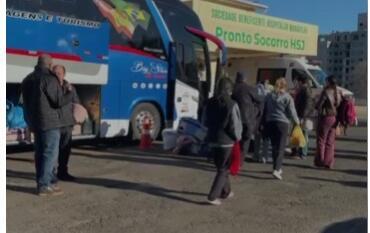 Parte das vítimas de acidente na SC-492 inicia retorno ao Paraguai