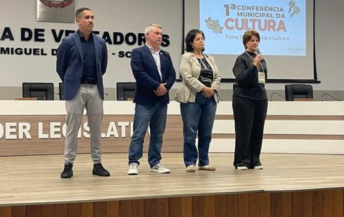 São Miguel do Oeste promove 1ª Conferência Municipal da Cultura