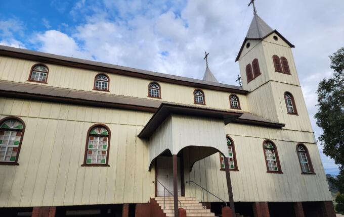 Comunidade faz campanha para reformar igreja histórica de Itapiranga