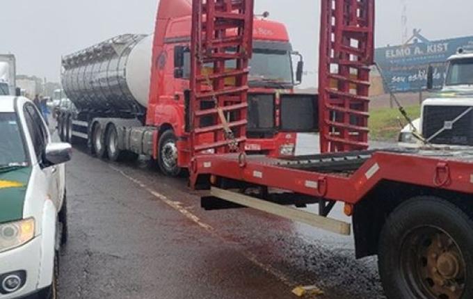 Trevo de Iporã do Oeste é fechado por manifestantes