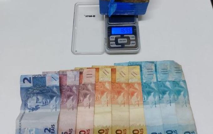 Homem é preso em flagrante por tráfico de droga em Campo Erê