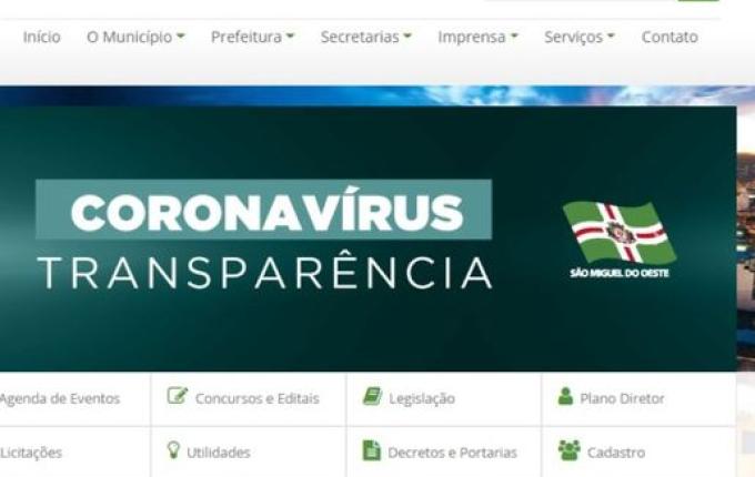 Site oficial de São Miguel do Oeste ganha adaptações de acessibilidade