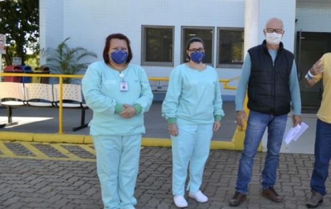 Primeiro paciente confirmado com a Covid-19 tem alta no Hospital Regional de São Miguel do Oeste