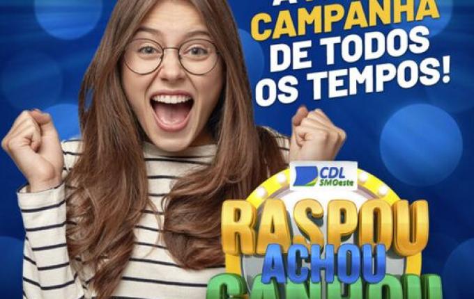 Comércio começa distribuição de raspadinhas da campanha “Raspou, Achou, Ganhou”