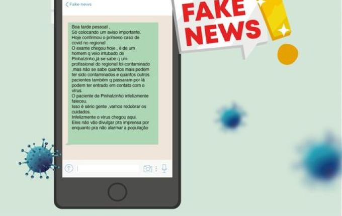 Mensagem sobre confirmação de Covid-19 no Hospital Regional é falsa