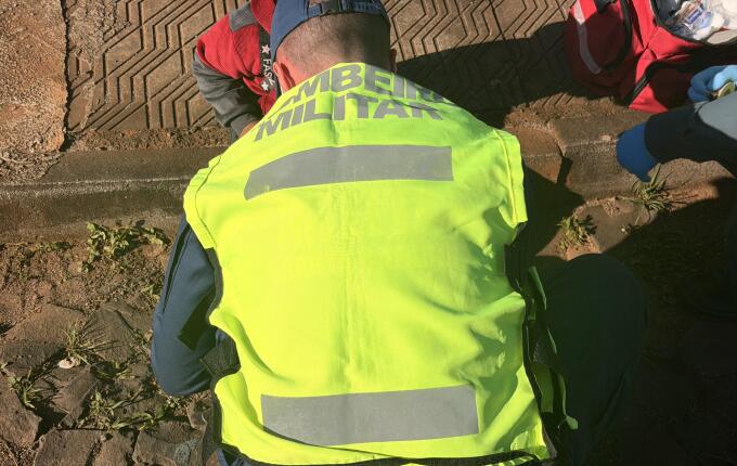 Duas crianças são atropeladas a caminho da  escola em São Miguel do Oeste
