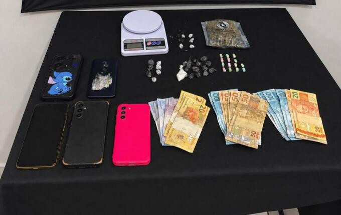 Quatro pessoas são presas por tráfico de drogas em São Miguel do Oeste