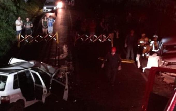 Grave acidente mata pai e bebê de um mês no Oeste