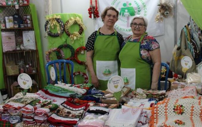Setor do artesanato reúne 34 expositores no pavilhão 4 da Faismo