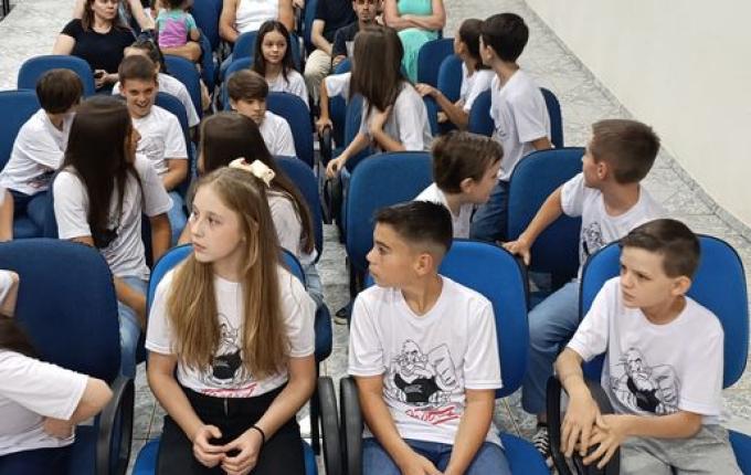 PROERD realiza formatura de 36 alunos em Princesa com participação da comunidade