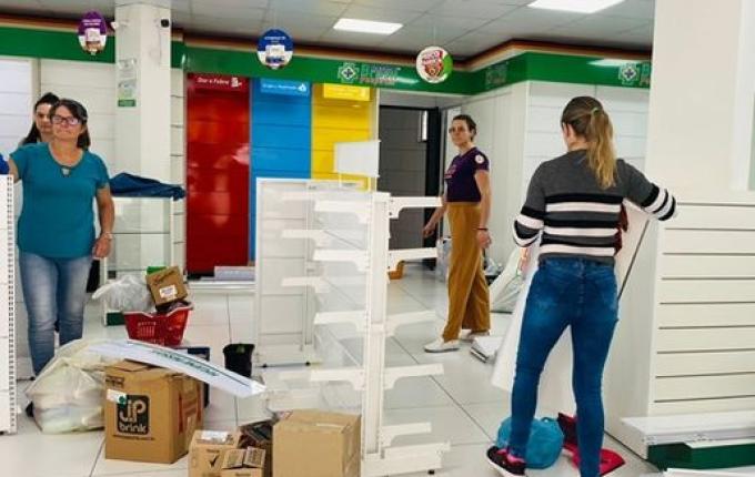 Redução do nível de água do Rio Uruguai traz tranquilidade para Itapiranga