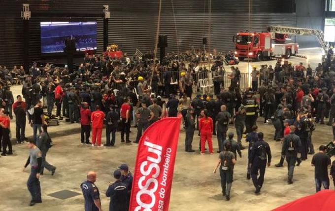 Bombeiros de Campo Erê participam da XX Olimpíada Catarinense de Bombeiros