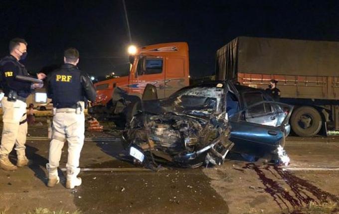 Motorista morre em colisão na PR-280