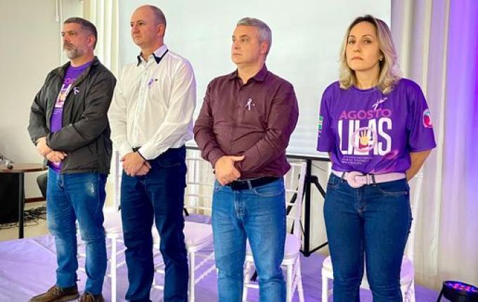 São Miguel do Oeste realiza 2º Fórum do Agosto Lilás