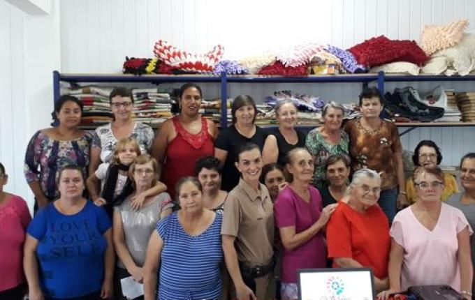 Polícia Militar de SJCedro realiza palestra sobre violência doméstica