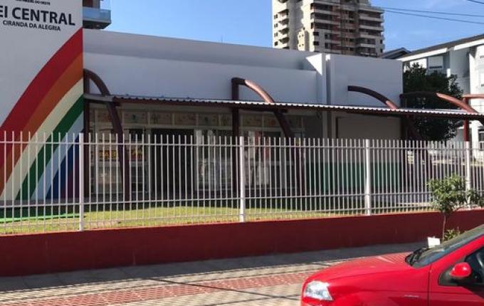 Creche do centro está pronta para receber alunos em SMOeste