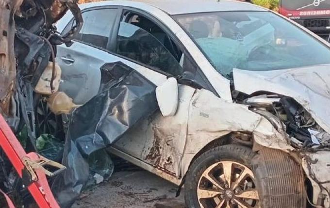 Grave acidente deixa feridos na SC-305 entre Campo Erê e São Lourenço do Oeste