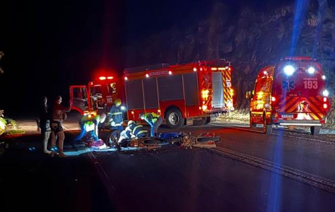 Homem morre em grave acidente na BR-282 em Paraíso