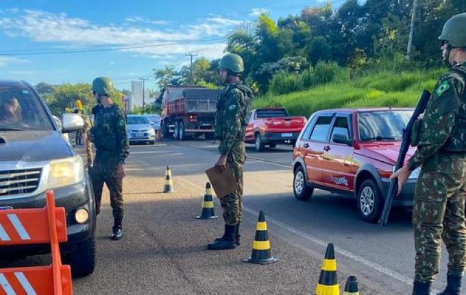 Exército Realiza Operação Ágata/Fronteira Sul na região