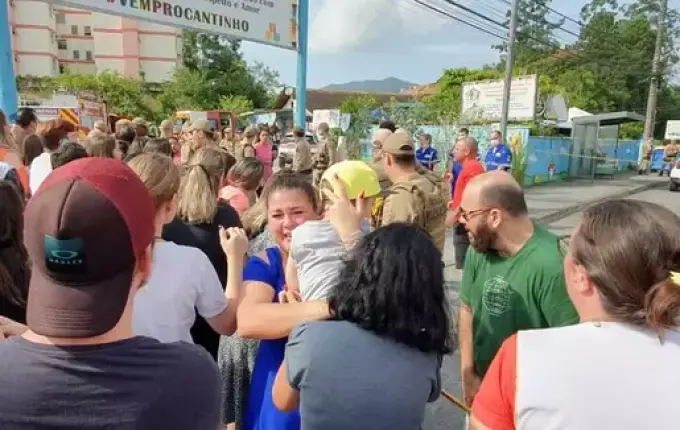 Vítimas de ataque a creche tinham entre cinco e sete anos