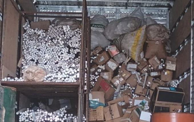 São Miguel do Oeste recolhe mais de 15 mil lâmpadas em ação ambiental