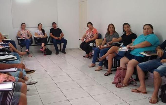 Secretaria da Saúde de São José do Cedro promove capacitação para os ACS