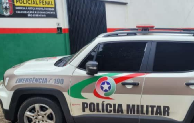 PM cumpre dois mandados de prisão em São Lourenço do Oeste