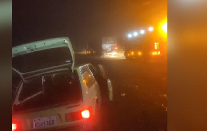 Homem de 53 anos fica ferido em colisão na SC-283