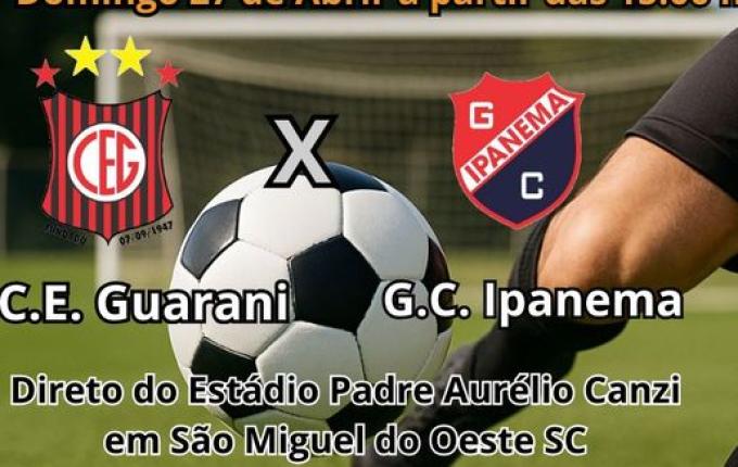 Guarani estreia em casa pelo Estadual de Amadores contra o Ipanema