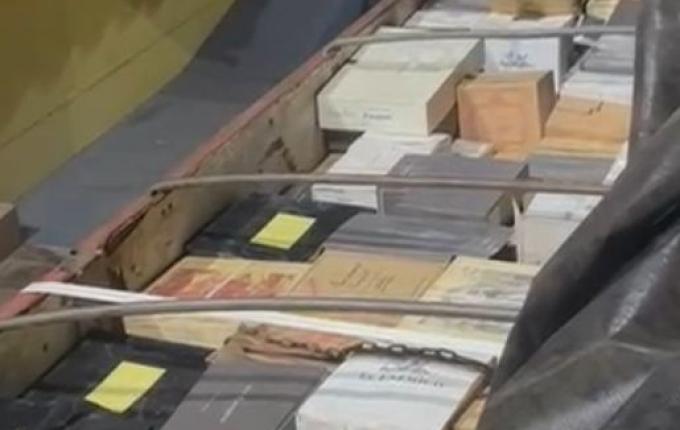 PRF apreende 700 caixas de vinho em carga de leite que saiu de SMO