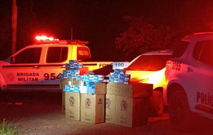 Homem é preso por contrabando em ação integrada em Itapiranga