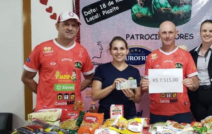 APAE de Iporã do Oeste recebe mais de R$ 7 mil oriundos de Ação Beneficente