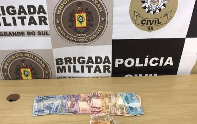 Polícia prende casal por tráfico de drogas em Barra do Guarita