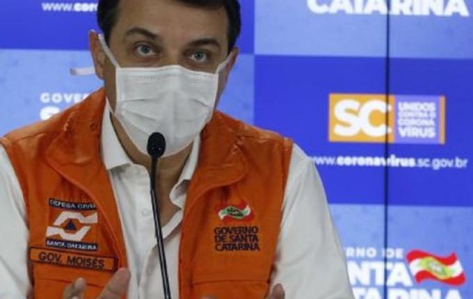Quarentena é prorrogada por mais 5 dias em Santa Catarina